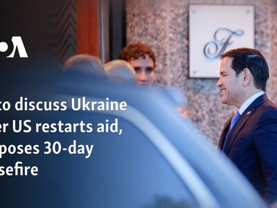  G7 to discuss Ukraine after US restarts aid, proposes 30-day ceasefire 
