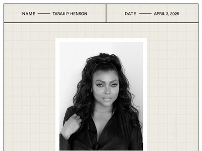 Taraji P Henson on Wine, Sisterhood, and Her Beauty Routine