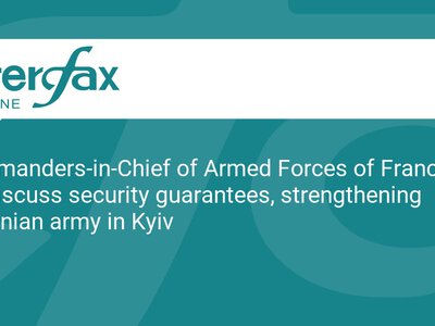 Commanders-in-Chief of Armed Forces of France and UK discuss security guarantees, strengthening Ukrainian army in Kyiv