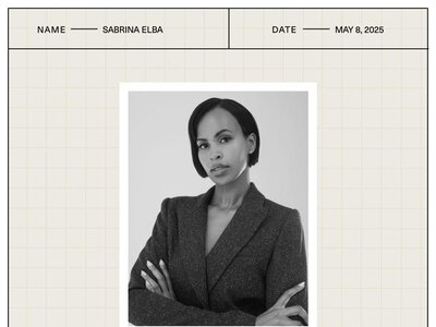 Sabrina Elba on Motherhood, Skin Care, and Working With Her Husband, Idris Elba