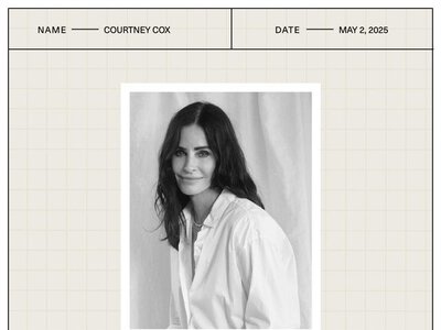 Courteney Cox on Organizing, Laura Dern, and Homecourt