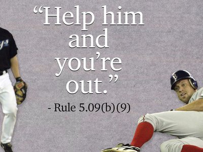 When Gabe Kapler got hurt, this rule told teammates to stay away