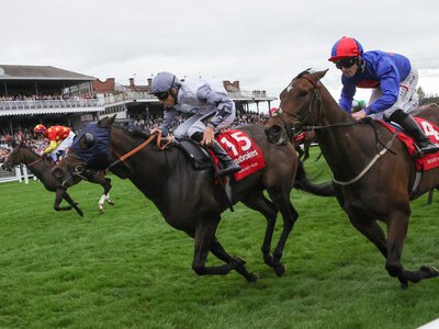 Ayr Gold Cup: Run By Run completes memorable double for Richard Spencer and George Wood