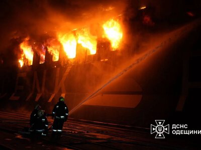 Occupiers attacked with Shaheds and ballistic missiles: a worker was wounded in Odesa port, a ferry under the Turkish flag was damaged in Chornomorsk