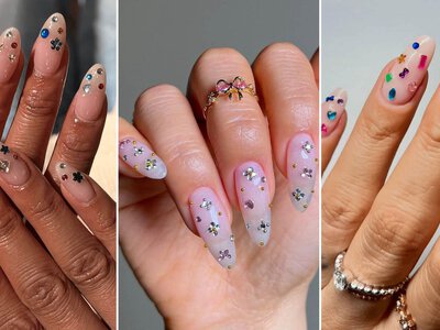 Gem Nails Are the Most Nostalgic Nail Art Trend of 2026