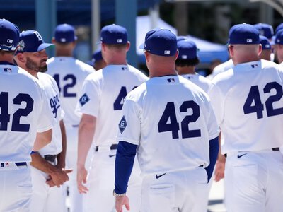 MLB celebrates Robinson's legacy, dons No. 42