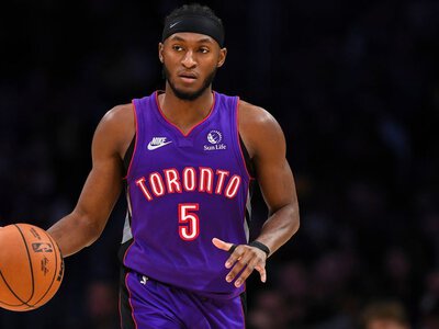 Raptors' Quickley (hamstring) out G1 vs. Cavs