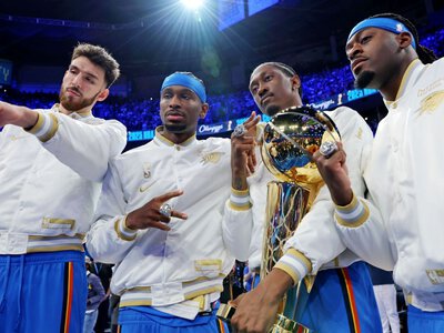 OKC remains title betting fave; Spurs, C's follow