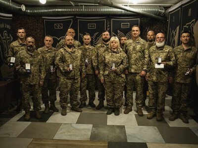 Neizhpapa and Hnatov congratulated Ukraine's marines on their professional holiday
