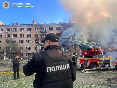 In Kyiv, the number of casualties from the massive Russian shelling has risen to 34, including two children