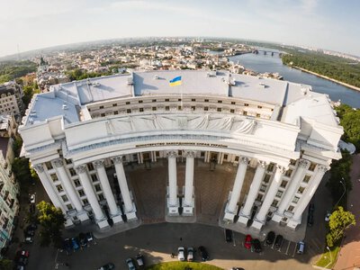 The building of the Ministry of Foreign Affairs of Ukraine suffered damage from shelling for the first time since World War II - Sybiha