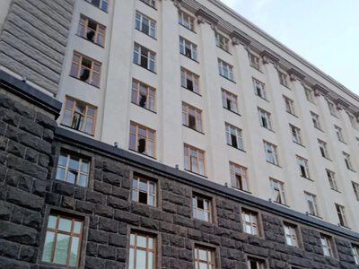 Cabinet of Ministers building damaged during Russia's massive attack on Kyiv – Svyrydenko