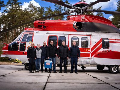 SES deployed aviation for the first time during the full-scale war to save a child's life