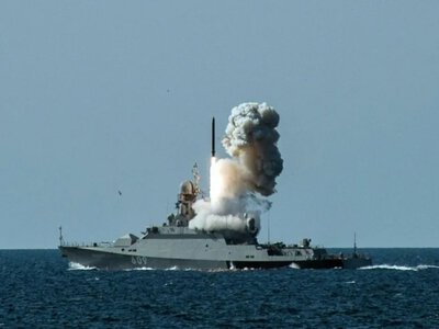 SSO covertly struck a Russian ship in the Caspian Sea, but it was not a Kalibr carrier