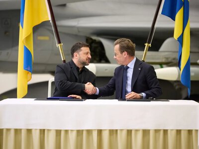 Ukraine and Sweden have signed a declaration paving the way for a Drone Deal