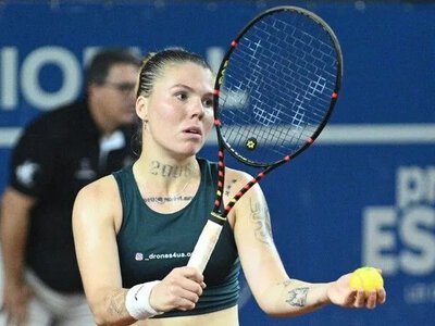 WTA forced Oliynykova to remove Kastuś Kalinoŭski Regiment patch at Roland Garros 2026