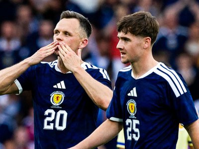 Scotland beat 10-man Curacao 4-1 in World Cup send-off match as Findlay Curtis nets first international goal