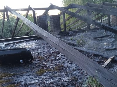 Enemy Geran-2 drone damaged a kindergarten and residential buildings in Sumy