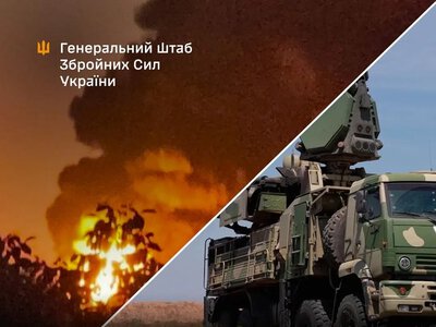 General Staff confirmed the strike on a Russian ship and the Ilsky oil refinery, with damage reported at two others