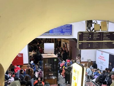 During Russia's attack on Ukraine on June 2, Kyiv residents lacked space in the metro for shelter - Zelenska