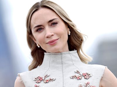 Emily Blunt Is Taking One of the Springiest Nail Colors Into Summer
