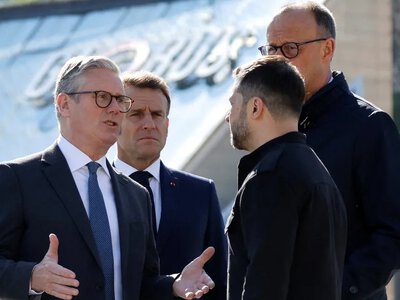 Leaders of Britain, France, and Germany to meet with Zelenskyy in London. Peace negotiations on the agenda