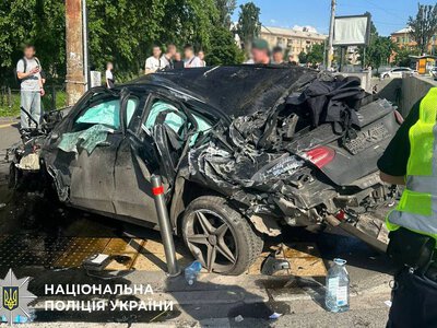 The driver of the Mercedes that crashed into an underpass has been hospitalized – exclusive details of the horrific accident in Kyiv