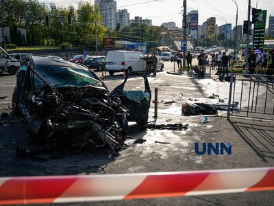 Mercedes crashes into underground passage in Kyiv: all details and exclusive photo report from the scene of the deadly accident