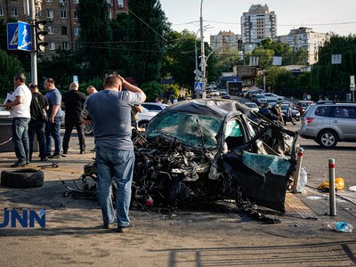 The Mercedes driver who caused a deadly traffic accident in Kyiv had been previously held accountable for speeding - Office of the Prosecutor General
