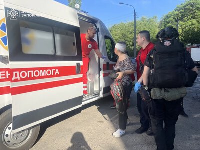 Russia struck Zaporizhzhia and the region - attacked industrial infrastructure, 8 injured