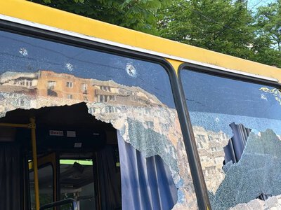 In Odesa, three wounded at a bus stop due to Russian attack; power outages reported in the region