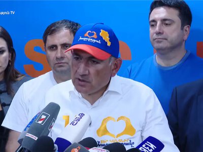 Pashinyan announced victory in the parliamentary elections in Armenia