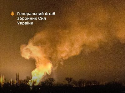 General Staff confirmed strikes on some of the largest oil depots in Crimea and an FSB command post