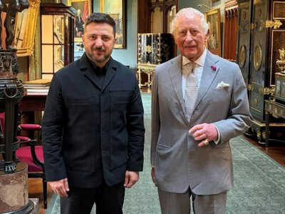 Zelenskyi meets King Charles III at Windsor Castle