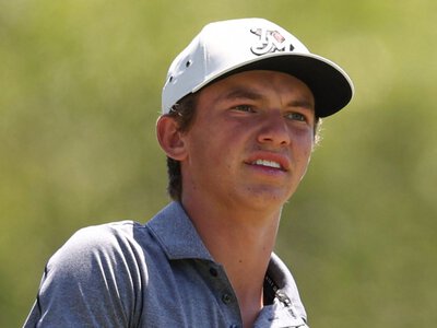 US Open final qualifying: Miles Russell, 17, has Tiger Woods' son as caddie in securing Shinnecock Hills spot for 2026