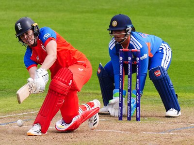 England vs India: Hosts survive late fightback as Nat Sciver-Brunt and Amy Jones hit half-centuries to seal five-run victory 