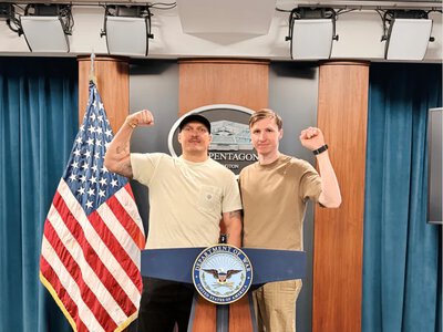 Usyk visited the Pentagon