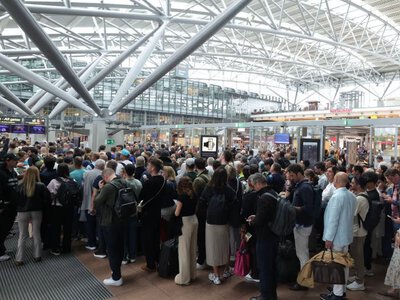 Part of Hamburg Airport evacuated due to security breach, all departures temporarily canceled