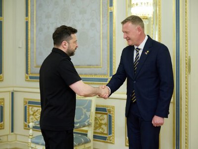 Zelenskyy discussed Drone Deal and joint defense projects with the Latvian Minister of Defense