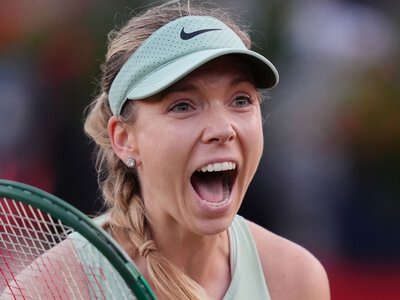 Katie Boulter: British wildcard records biggest win of her career over world No 2 Elena Rybakina at Queen's Club
