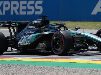 Barcelona-Catalunya GP: George Russell fastest from Oscar Piastri as Kimi Antonelli left frustrated with traffic in final practice