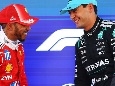 Barcelona-Catalunya GP Qualifying: George Russell pips Lewis Hamilton to pole position as Charles Leclerc crashes out 