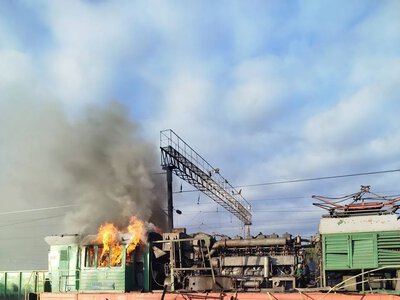 Russian drones attacked railway infrastructure in Kharkiv region: there are casualties