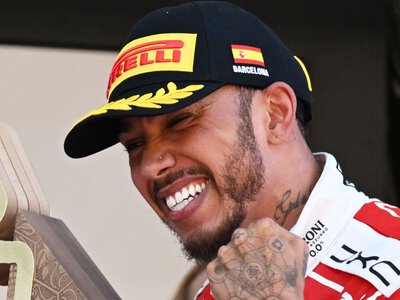 Barcelona-Catalunya GP: Lewis Hamilton claims first Grand Prix win for Ferrari as Kimi Antonelli retires late on