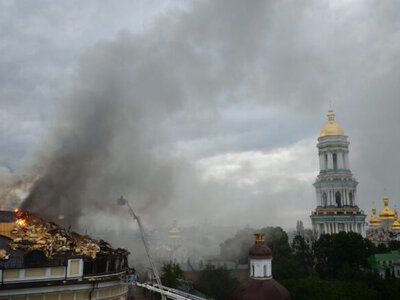 Massive Russian attack on Kyiv leaves four dead and dozens injured as fires erupt across the capital