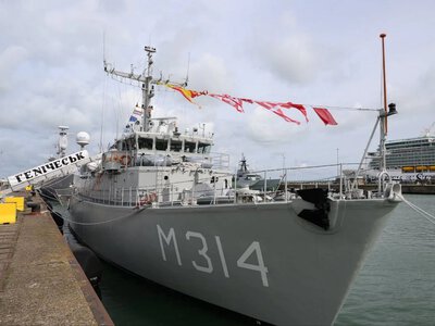 Ukraine received another mine countermeasures vessel from the Netherlands – it was named Henichesk