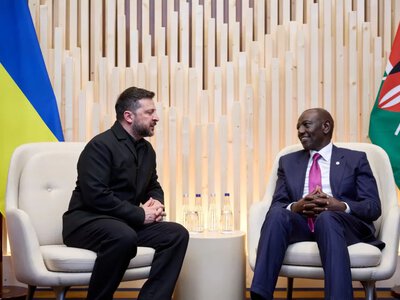 Zelenskyy discussed deepening partnership in food security issues with the President of Kenya and invited him to Ukraine