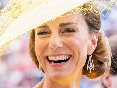 Kate Middleton's Jumbo Cinnamon Roll Chignon Is Ever So Elegant