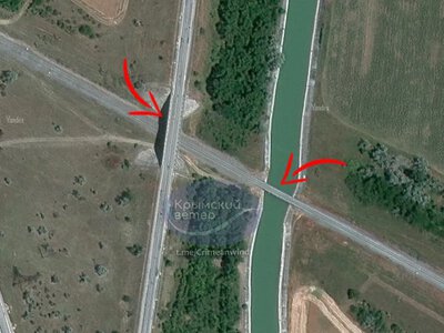 Attack on railway bridge over North Crimean Canal reported in Crimea