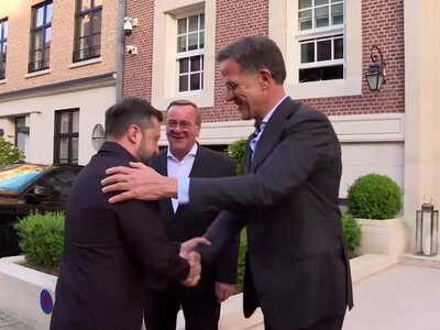 Zelenskyy and Rutte discussed strengthening air defense and the supply of anti-ballistic missiles